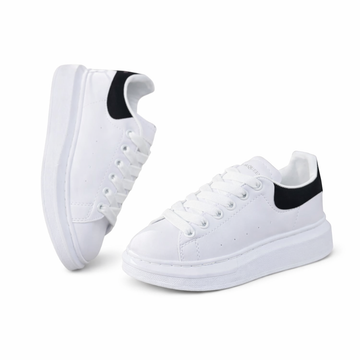 McQueen Oversized White Black