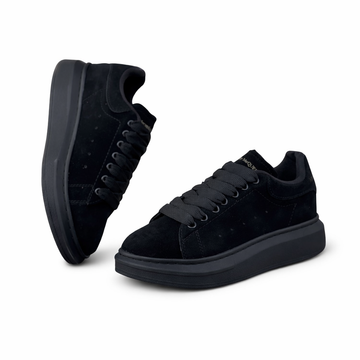 McQueen Oversized Velvet Black